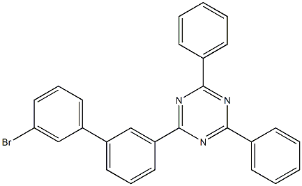 2-(3-溴联苯)-3-基-4,6-二苯基-1,3,5-三嗪,-(3-Bromobiphenyl)-3-yl-4,6-diphenyl-1,3,5-triazine