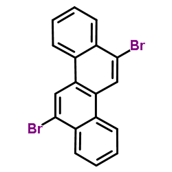 6,12-二溴屈,6,12-Dibromochrysene