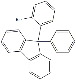 9-(2-溴苯基)-9-苯基芴,9-(2-BroMo-phenyl)-9-phenyl-9H-fluorene