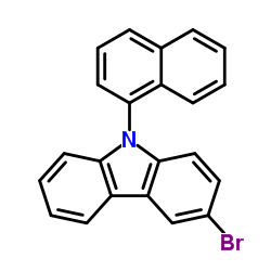 3-溴-N-(1-萘基)咔唑,3-bromo-9-naphthalen-1-ylcarbazole