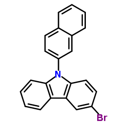 9-(2-萘基)-3-溴咔唑,3-bromo-9-naphthalen-2-ylcarbazole