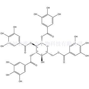 1,2,3,6-四-O-没食子酰-β-D-葡萄糖,1,2,3,6-Tetragalloylglucose
