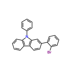 2-(2-溴苯基)-9-苯基-9H-咔唑,2-(2-BroMophenyl)-9H-phenylcarbazole