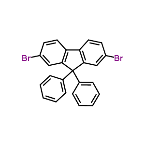 2,7-二溴-9,9-二苯基芴,2,7-dibromo-9,9-diphenylfluorene