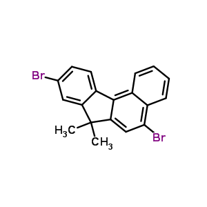 5,9-二溴-7,7-二甲基-7H-苯并(c)芴,5,9-Dibromo-7,7-dimethyl-7H-benzo[c]fluorene