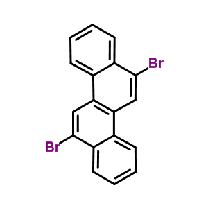 6,12-二溴屈,6,12-Dibromochrysene