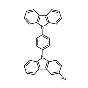 9-(4-(9-咔唑基)苯基)-3-溴咔唑