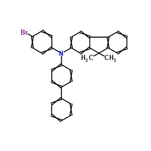N-[1,1'-联苯]-4-基-N-(4-溴苯肼)-9,9-二甲基-9H-芴-2-胺