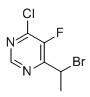 4-(1-溴代乙基)-5-氟-6-氯嘧啶,6-(1-Bromoethyl)-4-chloro-5-fluoropyrimidine