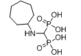 因卡磷酸,((cycloheptylamino)methylene)bis(phosphonic acid)