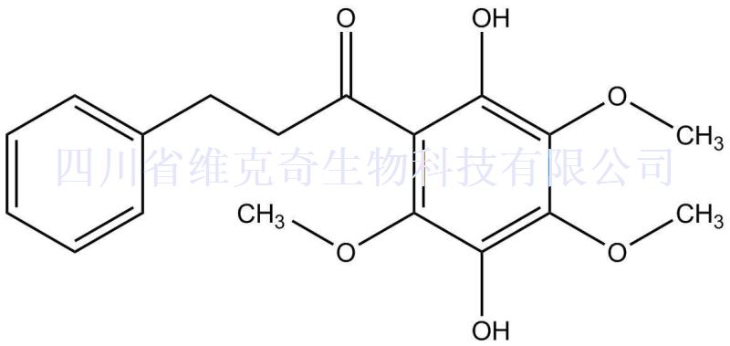 瓜馥木甲素B，2',5'- 二羟基-3',4',6'-三甲氧基二氢查尔酮,Dihydropedicin