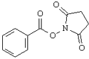 苯甲酰琥珀酰亚胺,Bz-OSu ; Benzoic acid N-hydroxysuccinimide ester