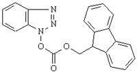 9-芴基甲基 1-苯并三唑基碳酸酯,Fmoc-OBt; 9-Fluorenylmethyl 1-benzotriazolyl carbonate