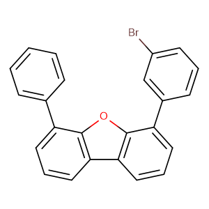 4-(3-溴苯基)-6-苯基二苯并[b,d]呋喃,4-(3-bromophenyl)-6-phenyldibenzo[b,d]furan