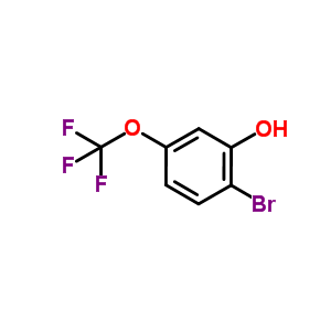 2-溴-5-三氟甲氧基苯酚,2-BROMO-5-(TRIFLUOROMETHOXY)PHENOL