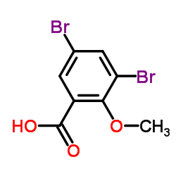 2-甲氧基-3,5-二溴苯甲酸,3,5-Dibromo-2-methoxybenzenecarboxylic acid