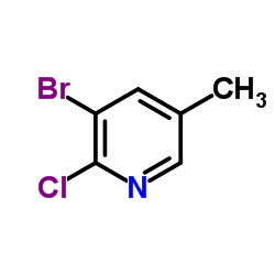 2-氯-3-溴-5-甲基吡啶,3-Bromo-2-chloro-5-methylpyridine