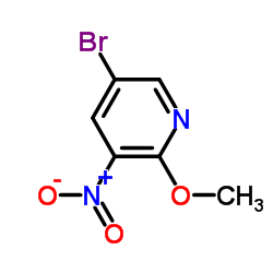 5-溴-2-甲氧基-3-硝基砒啶,5-Bromo-2-methoxy-3-nitropyridine