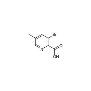 3-溴-5-甲基吡啶-2-羧酸,3-Bromo-5-methylpicolinic acid