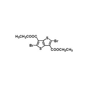 二乙基 2,5-二溴噻吩并[3,2-b]噻吩-3,6-二甲酯,Diethyl 2,5-dibromothieno[3,2-b]thiophene-3,6-dicarboxylate