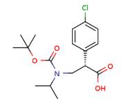 GDC-0068(中間體),(S)-3-((tert-butoxycarbonyl)isopropylamino)-2-(4-chlorophenyl)propanoic acid