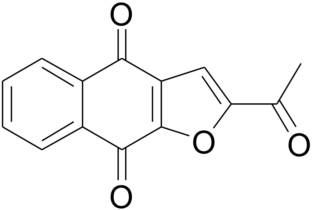 2-乙酰基呋喃并-1,4-萘醌,2-Acetylfuro-1,4-naphthoquinone