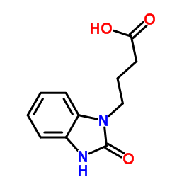 1H-苯并咪唑-1-丁酸，2,3-二氢-2-氧,4-(2-oxo-3H-benzimidazol-1-yl)butanoic acid