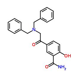 5-(N,N-二苄基氨基乙酰)水杨酰胺,5-[2-(dibenzylamino)acetyl]-2-hydroxybenzamide