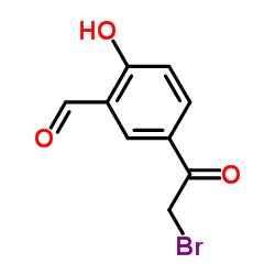 5-溴乙酰基-2-羟基苯甲醛,5-(2-Bromoacetyl)-2-hydroxybenzaldehyde