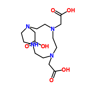 1,4,7,10-四氮杂环十二烷-1,4,7-三乙酸,2-[4,7-bis(carboxymethyl)-1,4,7,10-tetrazacyclododec-1-yl]acetic acid