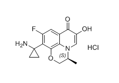 帕珠沙星杂质06（盐酸盐）,(S)-10-(1-aminocyclopropyl)-9-fluoro-6-hydroxy-3-methyl-2H-[1,4] oxazino[2,3,4-ij]quinolin-7(3H)-one hydrochloride