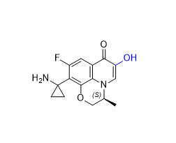 帕珠沙星杂质06（单体）,(S)-10-(1-aminocyclopropyl)-9-fluoro-6-hydroxy-3-methyl-2H-[1,4] oxazino[2,3,4-ij]quinolin-7(3H)-one