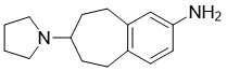 新药中间体,7-(pyrrolidin-1-yl)-6,7,8,9-tetrahydro-5H-benzo[7]annulen-2-amine