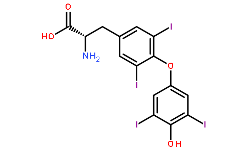 L-甲状腺素钠五水物,L-Thyroxine sodium salt pentahydrate