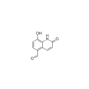 茚达特罗杂质01,8-hydroxy-2-oxo-1,2-dihydroquinoline-5-carbaldehyde