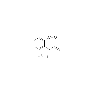 2-烯丙基-3-甲氧基苯甲醛,2-allyl-3-methoxybenzaldehyde