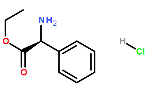 D-苯甘氨酸乙酯盐酸盐,D-phenylglycine ethyl ester·HCl