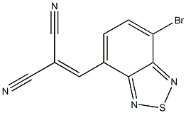 4-溴-7-(2,2-二氰基乙烯基)苯并[C][1,2,5]噻二唑,4-bromo-7-(2,2-dicyanovinyl)-2,1,3-benzothiadiazole
