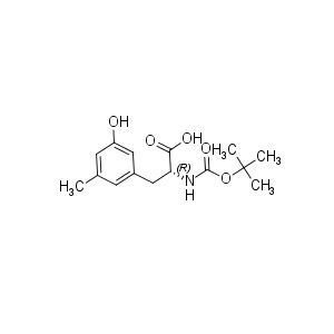 (2R)-2-{[(tert-butoxy)carbonyl]amino}-3-(3-hydroxy-5-methylphenyl)propanoic acid