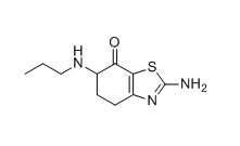 普拉克索杂质15（单体）,2-amino-6-(propylamino)-5,6-dihydrobenzo[d]thiazol-7(4H)-one