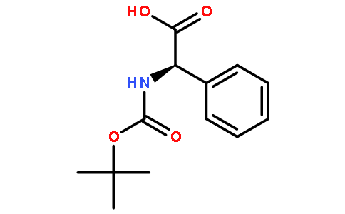 BOC-D-苯甘氨酸,Boc-D-α-phenylglycine