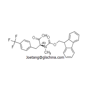 (2S)-2-({[(9H-fluoren-9-yl)methoxy]carbonyl}(methyl)amino)-3-[4-(trifluoromethyl)phenyl]propanoic acid