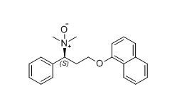 达泊西汀杂质01,(S)-N,N-dimethyl-3-(naphthalen-1-yloxy)-1-phenylpropan-1-amine oxide