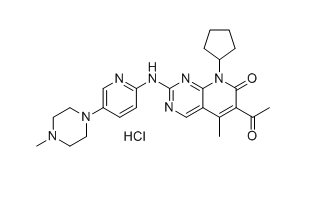 帕布昔利布雜質(zhì)26（鹽酸鹽）,6-acetyl-8-cyclopentyl-5-methyl-2-((5-(4-methylpiperazin-1-yl)pyridin-2-yl)amino)pyrido[2,3-d]pyrimidin-7(8H)-one hydrochloride