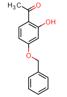 4'-苄氧基-2'-羟基苯乙酮,1-(4-(benzyloxy)-2-hydroxyphenyl)ethan-1-one
