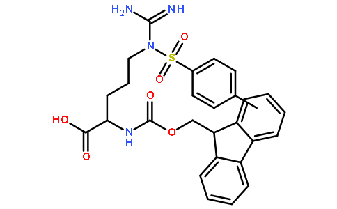 N-芴甲氧羰基-N'-甲苯磺酰基-L-精氨酸,Fmoc-Arg(Tos)-OH