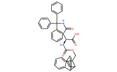 芴甲氧羰基-N-三苯甲基-L-天冬酰胺,Fmoc-Asn(Trt)-OH