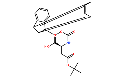 芴甲氧羰基-L-天冬氨酸β-叔丁酯,Fmoc-Asp(OtBu)-OH