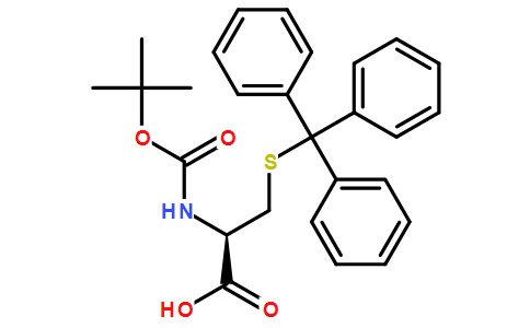 BOC-S-Trityl-L-半胱氨酸,N-Boc-S-Trityl-L-cysteine