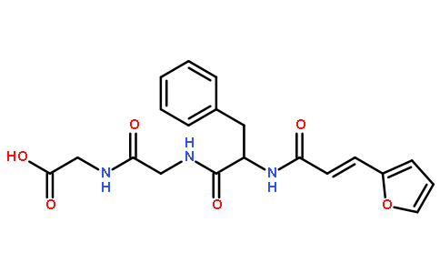 N-(3-(2-呋喃酰)丙烯酰-苯氨酰-谷氨酰-谷氨酸,FAPGG